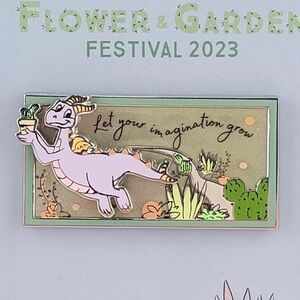 Figment Pin NWT Flower & Garden Festival 2023 Disney Pin Authentic